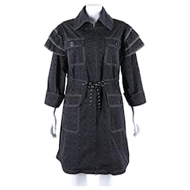 Giacca Chanel con zip lunga Nero
