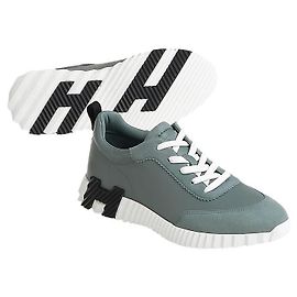 Hermès Baskets Bouncing pour Homme Bleu Bleu