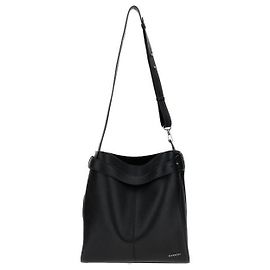 Givenchy Grain-Leder Hobo-Tasche mit Gürtel, Größe Medium Schwarz