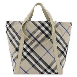 Burberry Borsa Field Tote Large Multicolore