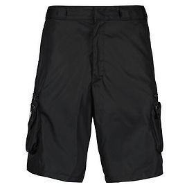 Prada Short Bermuda Re-Nylon Negro