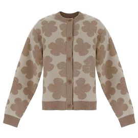 Kenzo Cardigã de algodão com bolinhas Multicor