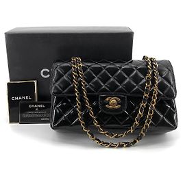 Chanel Classic Medium Shoulder Bag Black