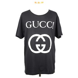 Gucci Short Sleeve T-Shirt Black Black