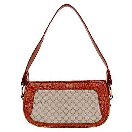 Céline Bolsa de ombro Macadam marrom Marrom