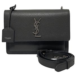 Saint Laurent Borsa a tracolla e borsa a spalla Medium Sunset Satchel Marrone