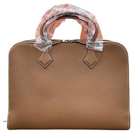 Hermès Mallette Victoria Light Gold Multicolore