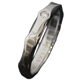 Bulgari Infinity Ehering Platin Diamant Schwarz