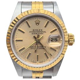 Rolex Orologio Datejust combinato D'oro