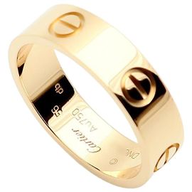 Cartier Love Ring Yellow Gold Size KS Classic Model Yellow