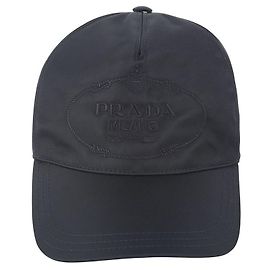 Prada Nylon Baseball Cap Size Black
