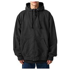 Maison Martin Margiela Kapuzenpullover mit besticktem Logo Schwarz