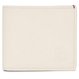 Brunello Cucinelli Cartera de cuero granulado Multicolor