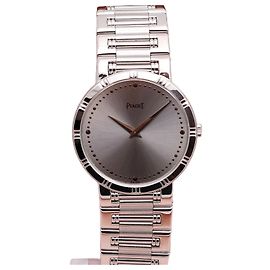 Piaget Relógio vintage Dancer para homem em ouro, ouro branco, quartzo Branco