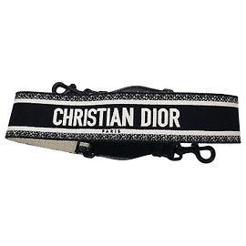 Dior Sangle avec logo brodé Argenté