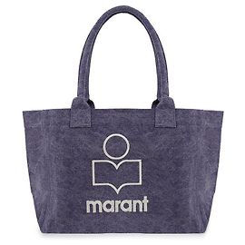 Isabel Marant Sacola de lona de algodão Roxo