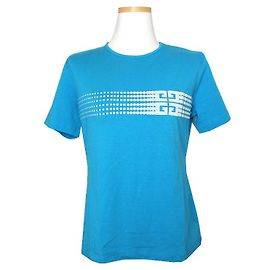 Givenchy Boutique T-Shirt Himmelblau Blau