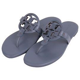 Tory Burch Light Blue Miller Women's Slippers Blue
