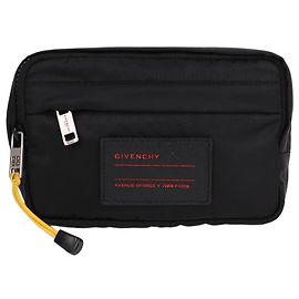 Givenchy Fabric Unisex Black Belt Bag Black