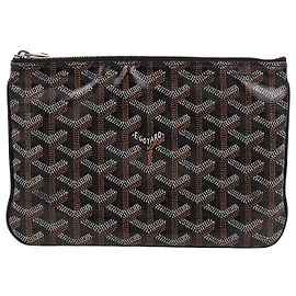 Goyard Pochette Sena PM Black Mini Clutch Bag Black