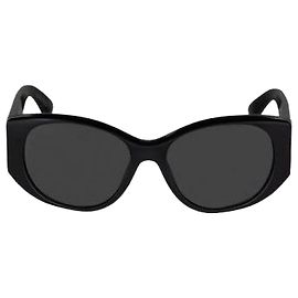 Balenciaga Nano Round Sonnenbrille Schwarz