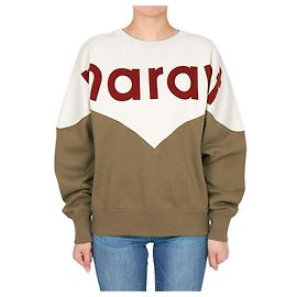 Isabel Marant Houston Fleece-Sweatshirt für Damen ECDK Braun