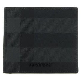 Burberry Check Slim Bifold Wallet Brown