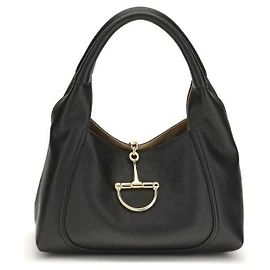 Gucci Borsa a Spalla Soft Bit Nero