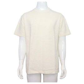 Louis Vuitton White Monogram Embroidered Cotton Short Sleeve Men's T-Shirt White