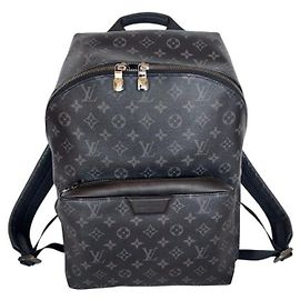 Louis Vuitton Mochila Discovery PM em Canvas Monogram Eclipse preto Marrom