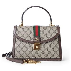 Gucci Piccola borsa a mano con tracolla GG Ophidia Web Multicolore