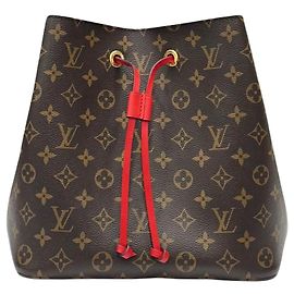 Louis Vuitton Monogram NeoNoe MM Red Roja