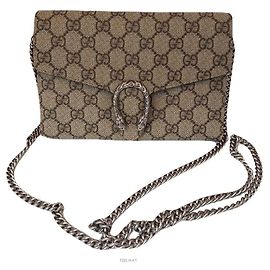 Gucci Mini borsa a tracolla Dionysus con catena Marrone