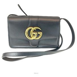 Gucci Kleine Ally Schultertasche oder Crossbody-Tasche Schwarz