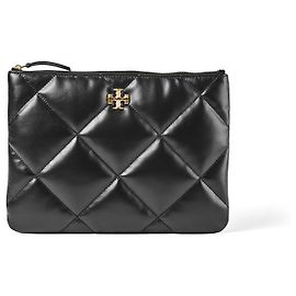 Tory Burch Clutch Kira Diamond acolchoada para mulher Preto