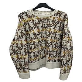 Dior Oblique Wollpullover Mehrfarben