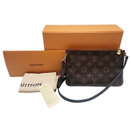 Louis Vuitton Pochette Double Zip Condition Multicolore