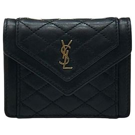 Saint Laurent Borsa a tracolla micro nera Nero