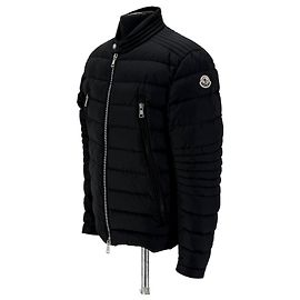 Giacca leggera in piumino da uomo Moncler Amio Amiot Argento
