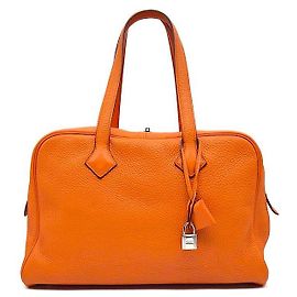 Hermès Victoria Laranja