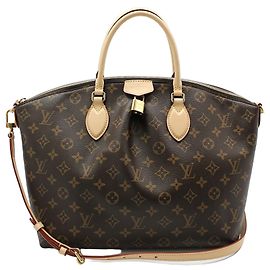 Louis Vuitton Bolsa de Ombro Monogram Boétie MM Marrom