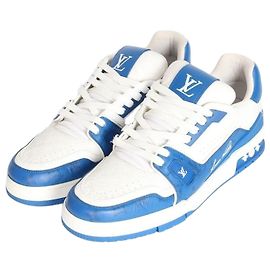 Louis Vuitton Baskets Trainer Monogram Bleu Bleu