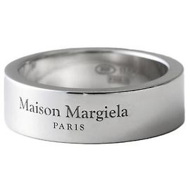 Maison Martin Margiela Wide Ring Silvery