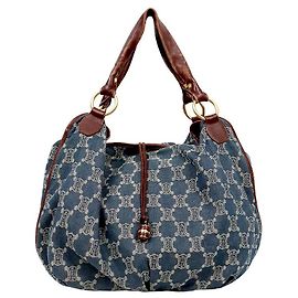 Céline Denim Blason Shoulder Bag Multiple colors