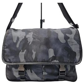 Prada Bolso Messenger de Nylon Crossbody (Premium Unisex, Camo) Multicolor