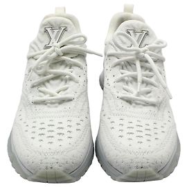 Louis Vuitton VNR Strick-Sneaker Weiß