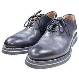 Berluti Mocassins de couro para ocasiões formais Azul