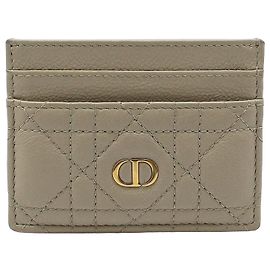 Dior Caro Card Holder Brown
