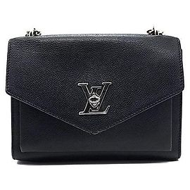 Louis Vuitton Mylockme BB Chain Bag Black
