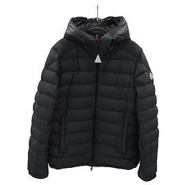 Moncler Hooded Down Padded Jacket Black